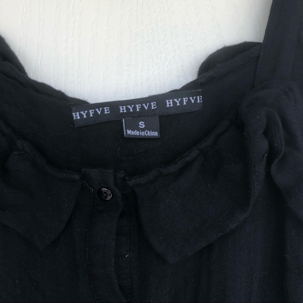 Black Button Tank - Picture 2 of 3